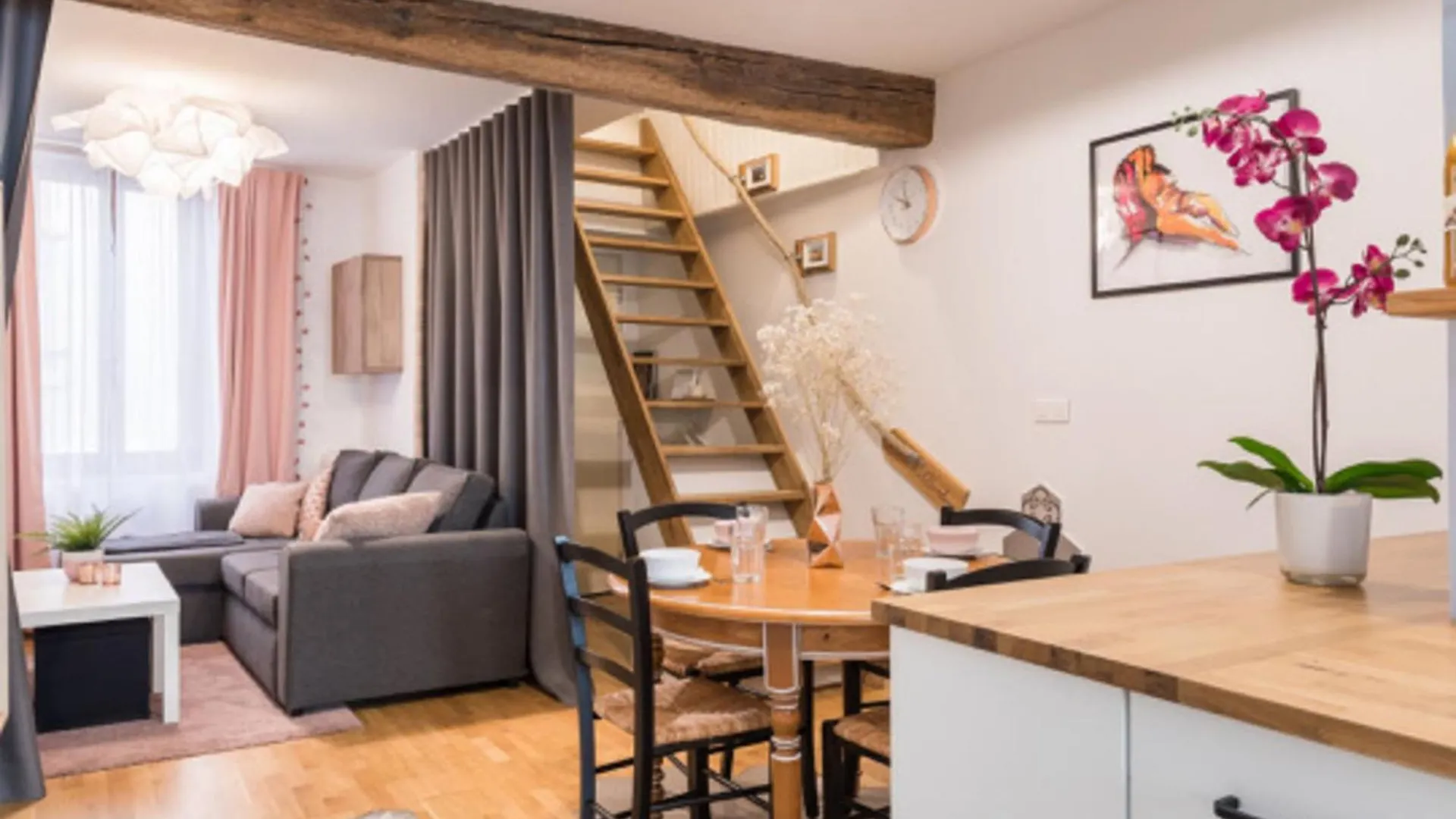 Apartment Charming Two-Bedroom Duplex Saxe Gambetta Lyon